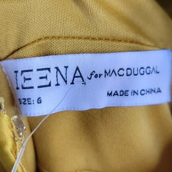 Mac Duggal Yellow Maxi Dress - Picture 4 of 4